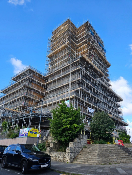 Plumstead_Cladding replacement_SDS